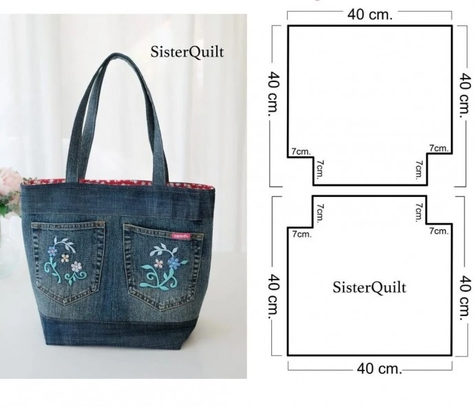 ​Интересные сумочки из ткани