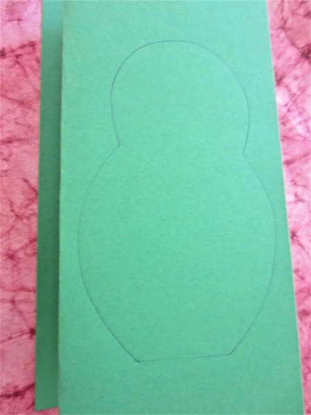 ​Новогодняя гирлянда из матрёшек