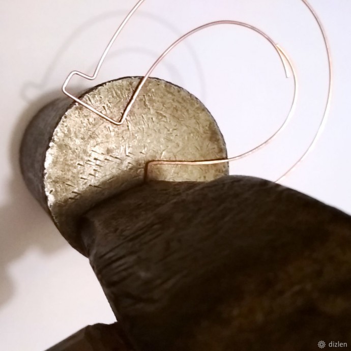 Подкова на стену: мастер-класс в технике wire wrap, часть 1