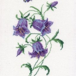 ​Вышиваем колокольчики