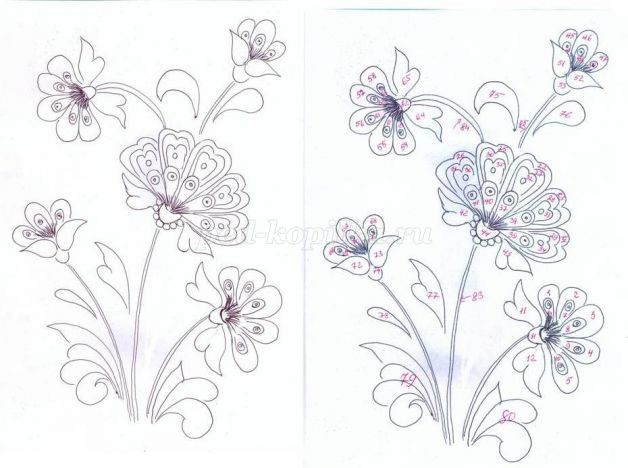 ​Цветочное панно из соломки своими руками: часть 1