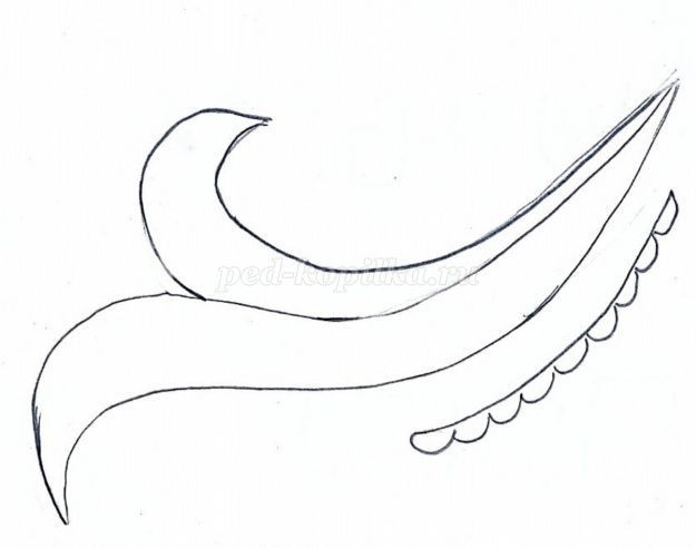 Декоративное панно "Жар-птица" из соломки: часть 5