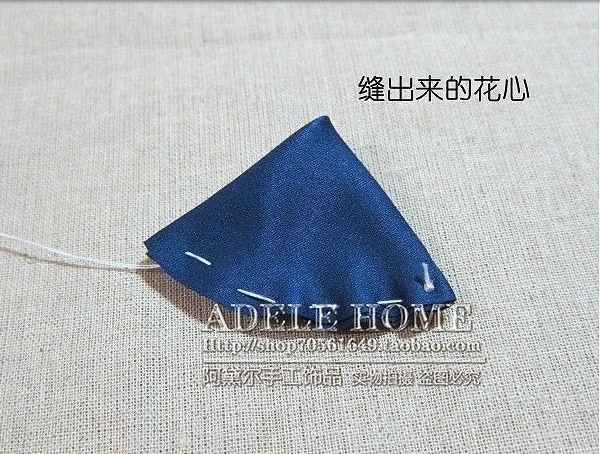 Тканевый цветок: мастер-класс