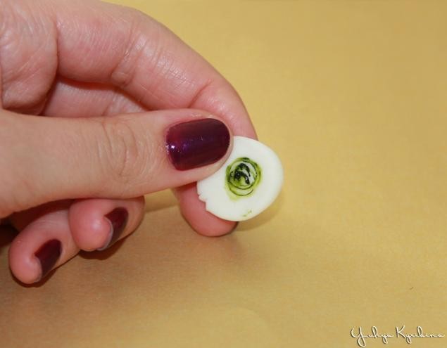 ​Веточка цветущей вишни из холодного фарфора: часть 1