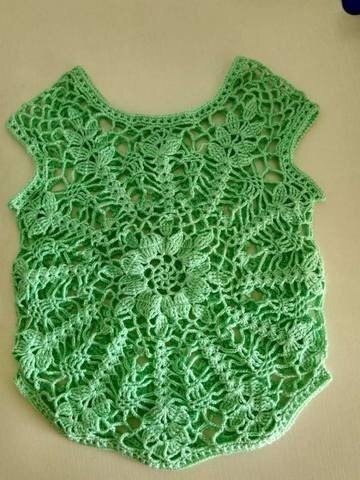 Интересный топ крючком