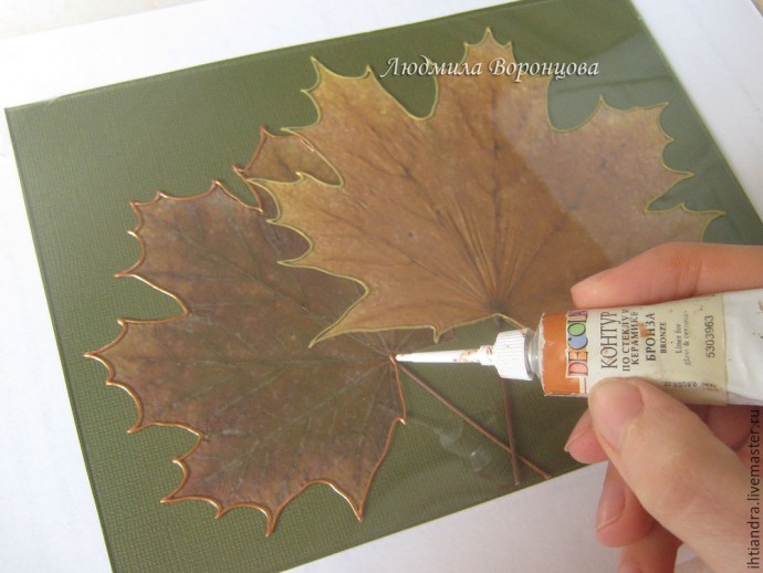 Листья в технике точечной росписи: часть 1 Листья в технике точечной росписи: часть 1