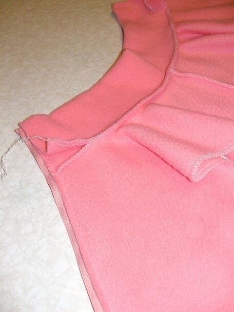 Шьём флисовую манишку: мастер-класс Шьём флисовую манишку: мастер-класс