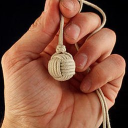Плетём декоративный узел "Обезьяний Кулак" (Monkey Fist)