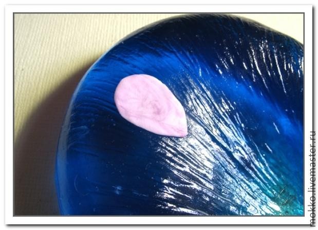 Лепка глицинии из полимерной глины: часть 2