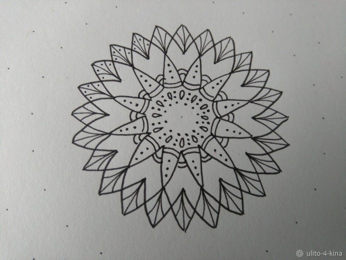Медитативное творчество по рисованию мандалы: часть 1