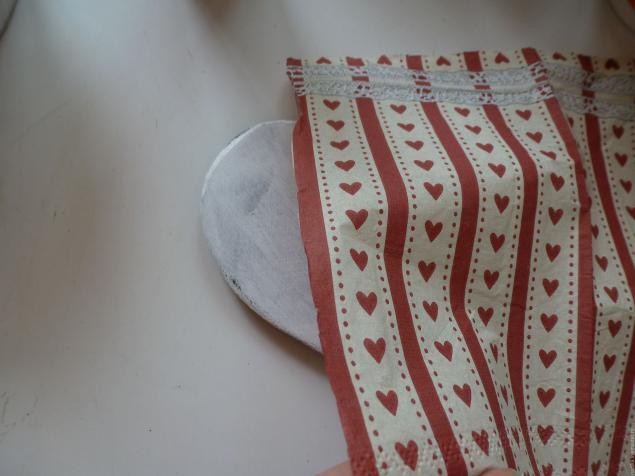 Новый способ приклеить салфетку: часть 1 Новый способ приклеить салфетку: часть 1