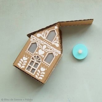 Пряничные домики из картона Пряничные домики из картона