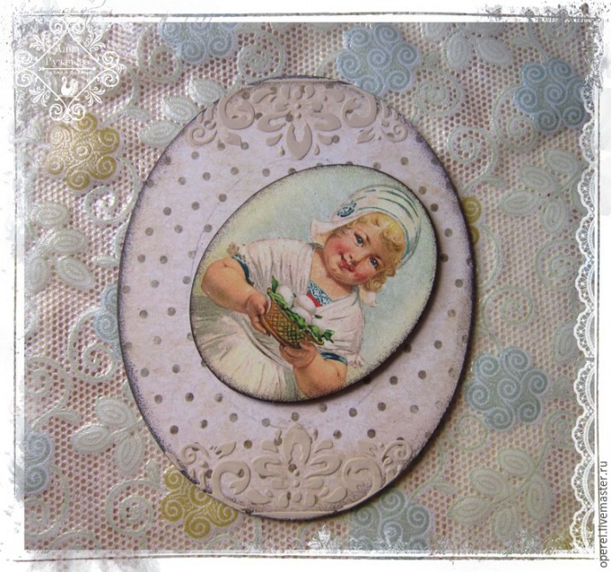 Создаем винтажное декоративное панно: часть 2 Создаем винтажное декоративное панно: часть 2