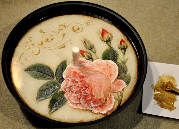 ​Декорирование часов с необычным стерео-эффектом: часть 4