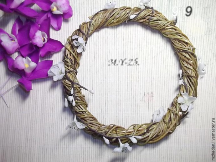 Делаем интерьерный венок своими руками: часть 2 Делаем интерьерный венок своими руками: часть 2