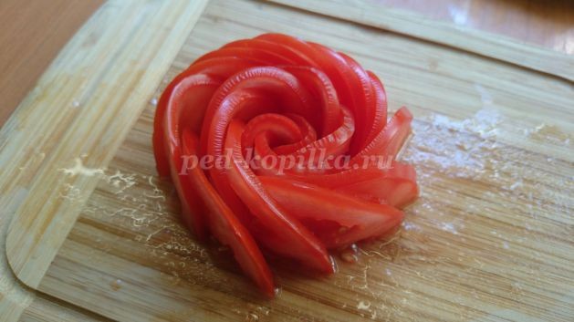 Фигурная нарезка из овощей и фруктов с фото для начинающих: часть 1