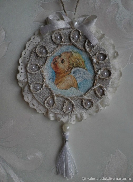 Изготавливаем мобиль "Ангелочек": часть 3