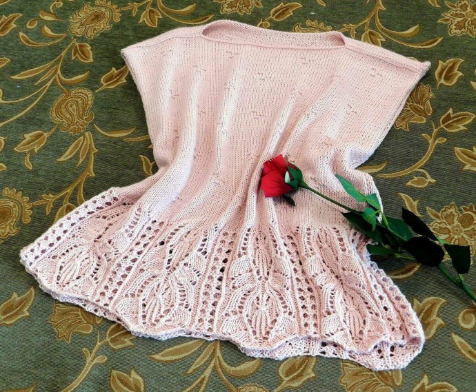 Красивая и аккуратная отделка топа Красивая и аккуратная отделка топа