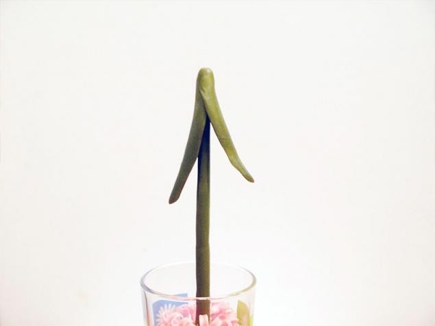 Гиацинт из холодного фарфора: подробный мастер-класс для начинающих, часть 10