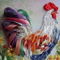 ​Невероятная вышивка лентами