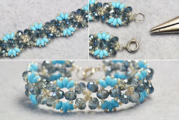 ​Оригинальный браслет из бисера