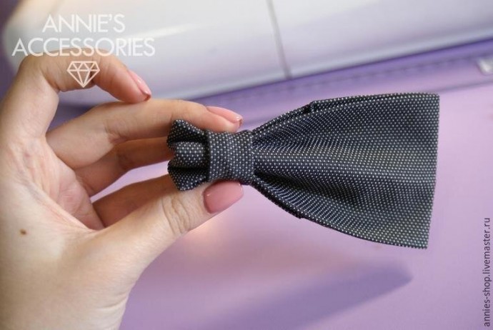 Как сшить галстук-бабочку