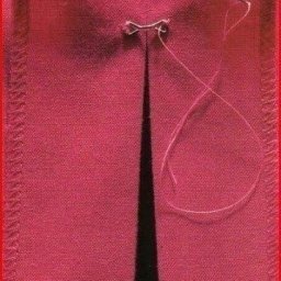 ​Как закрепить разрез юбки