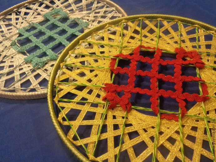 Плетем мандалу "Тибетский узел"