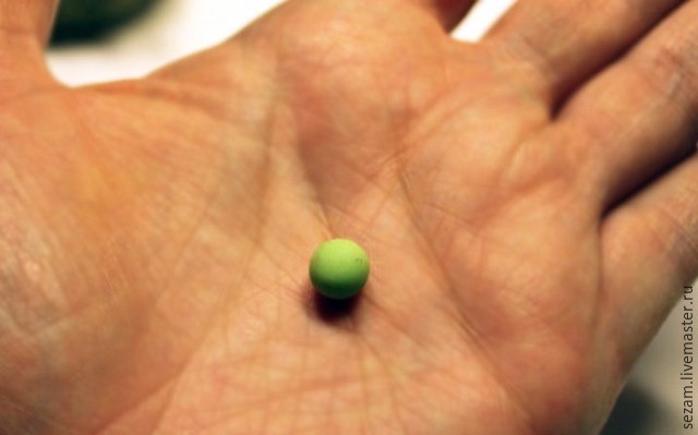 ​Лепим ветку облепихи: часть 2