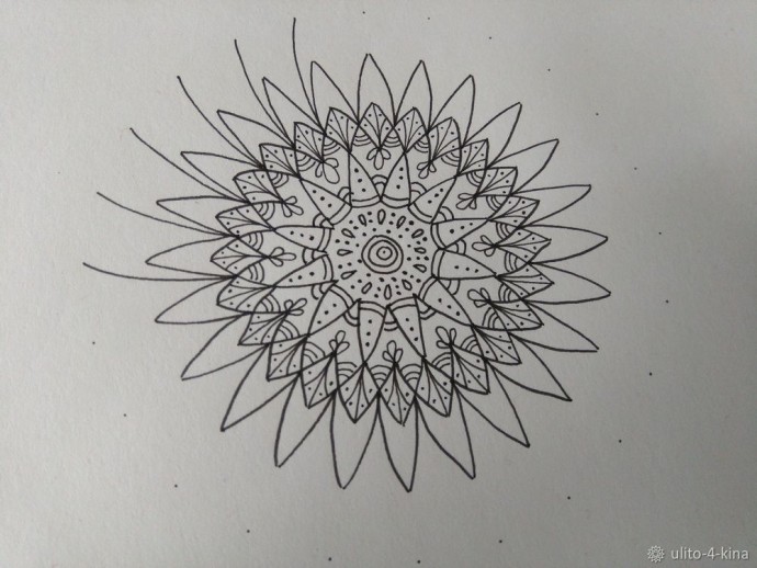 Медитативное творчество по рисованию мандалы: часть 2