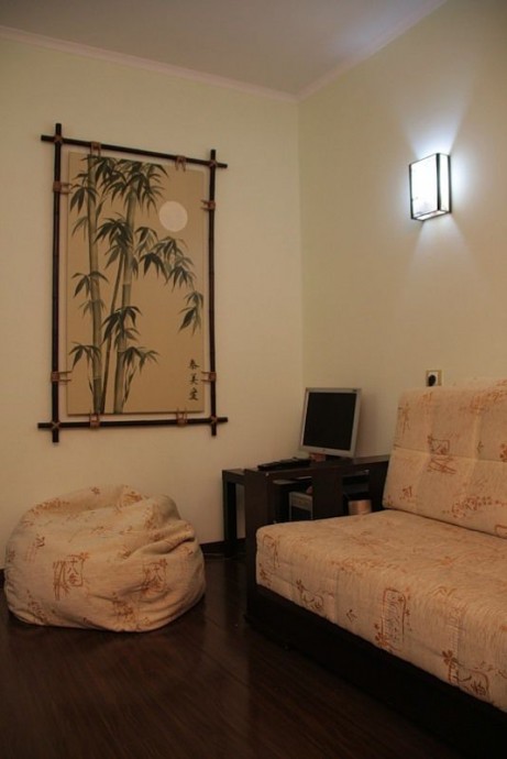 Панно в этническом стиле "Луна и бамбук": часть 2