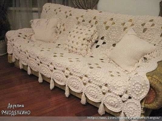 Шикарный плед из мотивов Шикарный плед из мотивов