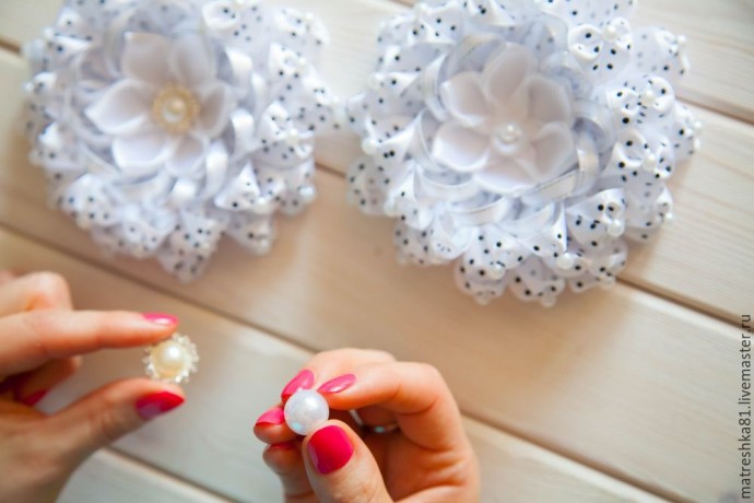 Создаем нарядные банты: часть 2 Создаем нарядные банты: часть 2