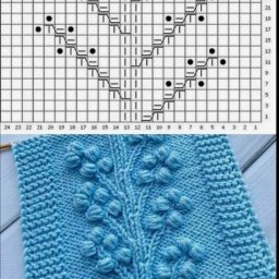 ​Восхитительные узоры для спиц