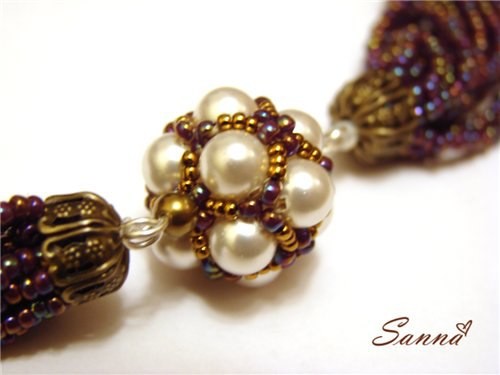 ​Бусина "Baroca" в украшениях: мастер-класс