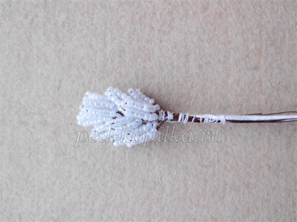 ​Цветы из бисера "Чудная фантазия": часть 3