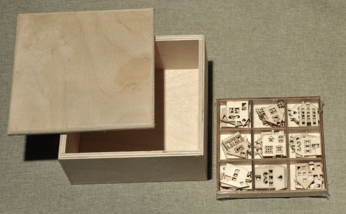 Декорируем деревянный короб для подарка: часть 1 Декорируем деревянный короб для подарка: часть 1