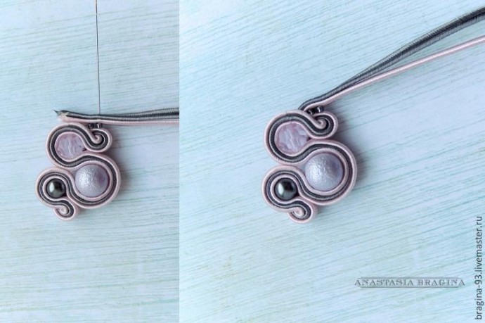 Красивые сутажные серьги: часть 2