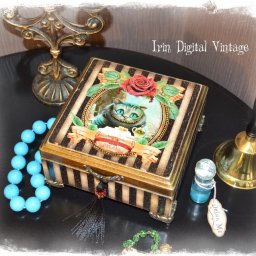 Декорируем шкатулку "Wonderland Dreams": часть 1