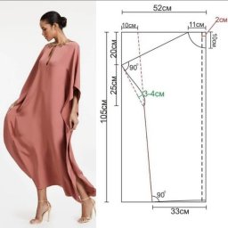 Моделирование летних платьев балахонов