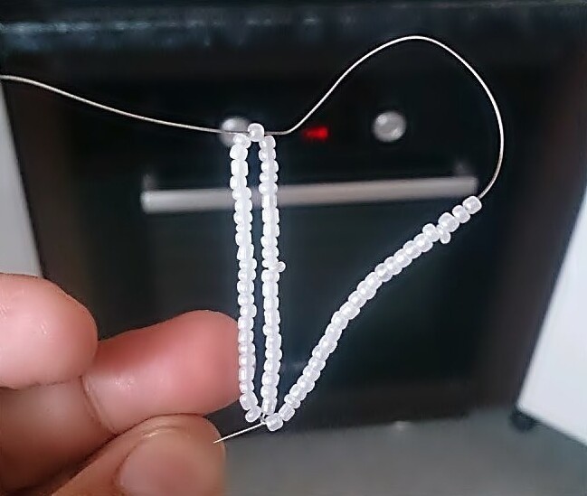 ​Ромашка из бисера