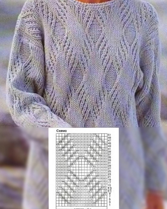 Самые прекрасные узоры на спицах Самые прекрасные узоры на спицах
