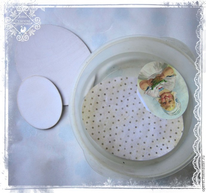 ​Создаем винтажное декоративное панно: часть 1