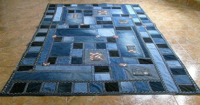 Творчество из остатков джинсов