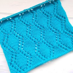 ​Узор ажурные ромбы