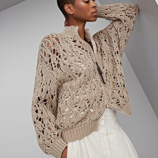 Кардиган из хлопка