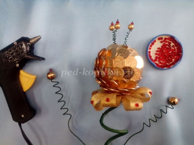 ​Денежный топиарий: часть 3