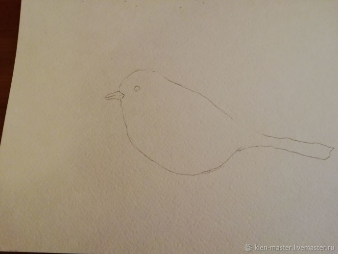 Отдыхаем и рисуем синичку акварелью