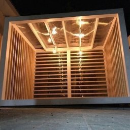 Беседка из дерева своими руками