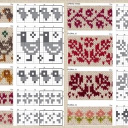 ​Много интересных схем для вышивки